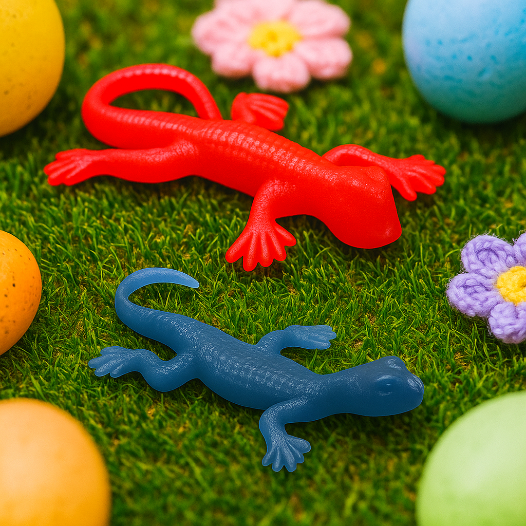 Sticky gecko slingshot lizard toys, 36 pack party favors for kids