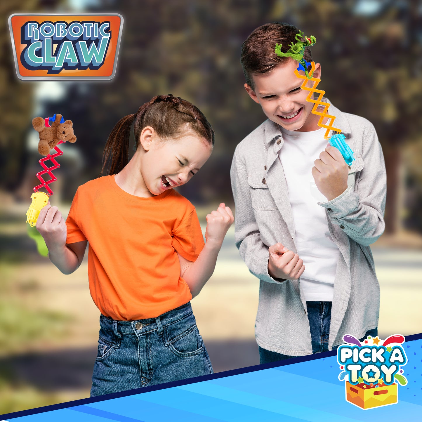 Robotic Claw Toy for Kids - 3 Pack Robotic Grabber Set, Fun and Interactive Grasping Toy, Ages 3+
