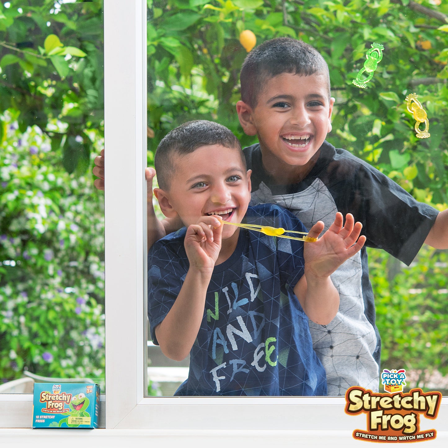 Slimy Frogs Sticky Toy Set - Pick A Toy