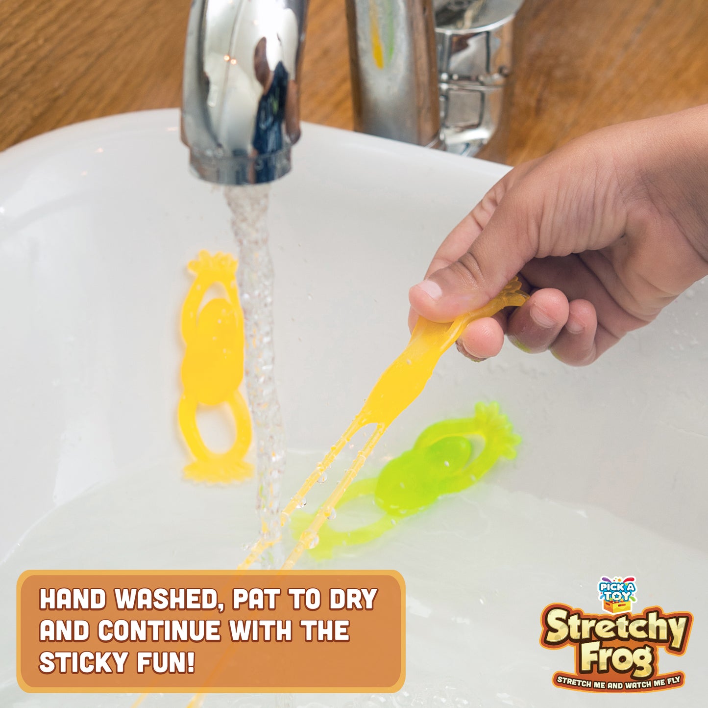 Slimy Frogs Sticky Toy Set - Pick A Toy