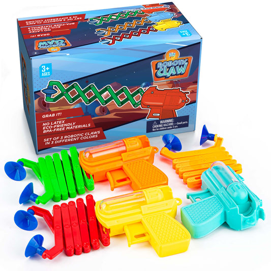 Robotic Claw Toy for Kids - 3 Pack Robotic Grabber Set, Fun and Interactive Grasping Toy, Ages 3+