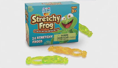 Slimy Sticky Frog Toys demo video