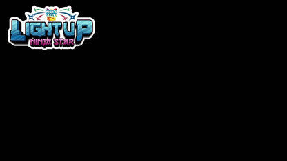 Light Up Ninja Flyers 3 LED Electronic Stars demo video