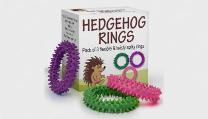 Sensory Ring and Fidget Toy 3 Pack Pink Purple Green demo video