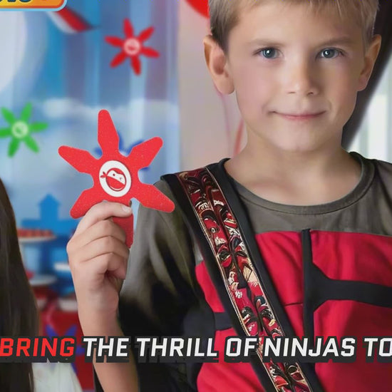 PICK A TOY Mini Foam Ninja Throwing Stars 24 Pcs demo video
