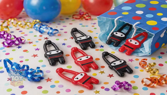Stretchy Flying Ninjas Sensory Toy Set demo video