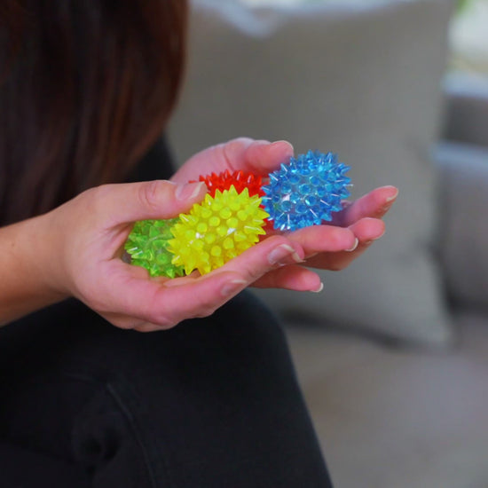 Sensory Spiky Fidget Rollers Set demo video