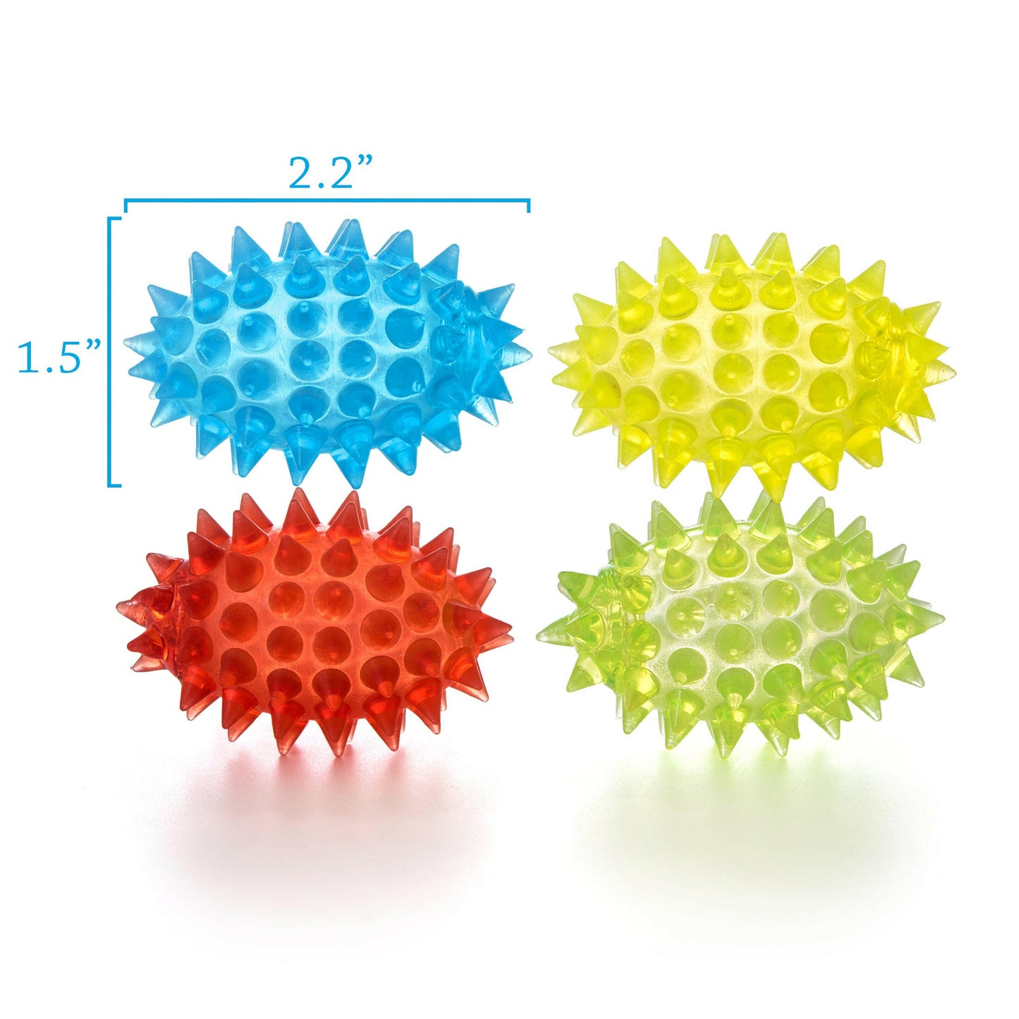Sensory Spiky Rollers Set Of 4 - Pick A Toy